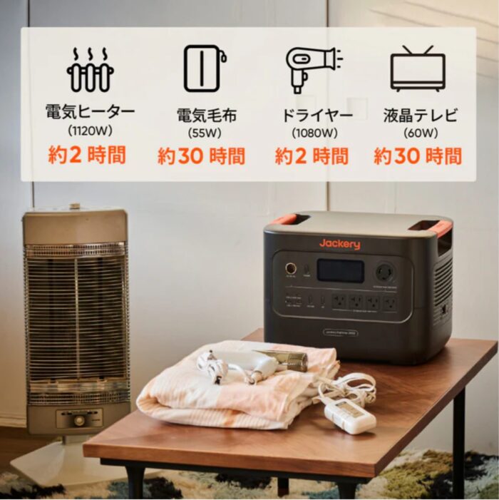 出典：イメージ：Jackery公式