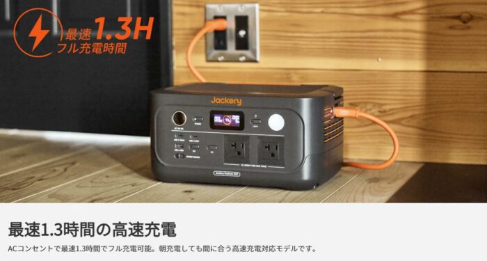 出典:イメージ:Jackery公式サイト
