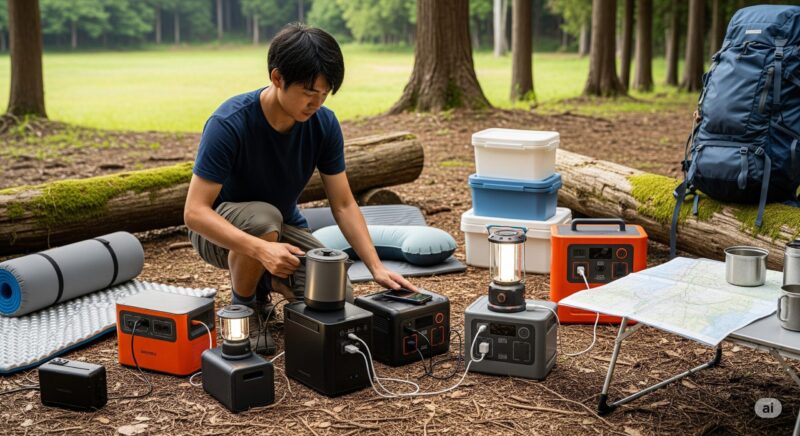 出典:イメージ:防災ポタ電探究+plus 防災・ポータブル電源がある生活