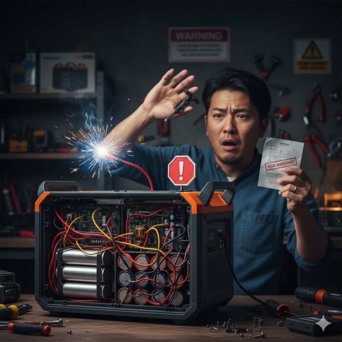 出典:イメージ:防災ポタ電探究+plus 防災・ポータブル電源がある生活
