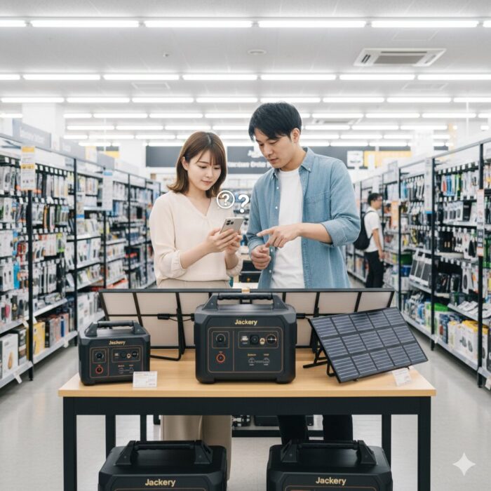 出典:イメージ:防災ポタ電探究+plus 防災・ポータブル電源がある生活