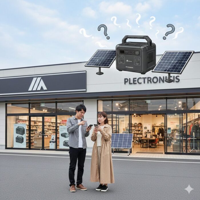 出典:イメージ:防災ポタ電探究+plus 防災・ポータブル電源がある生活