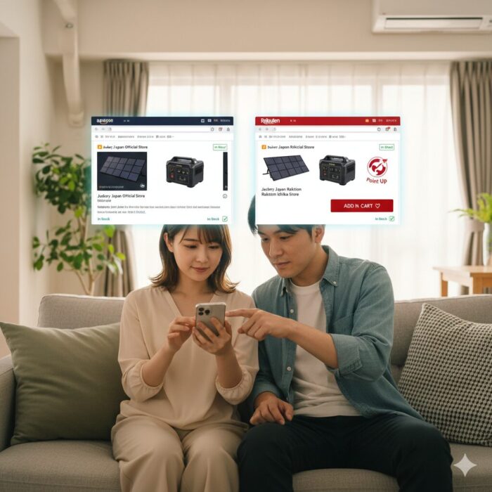 出典:イメージ:防災ポタ電探究+plus 防災・ポータブル電源がある生活