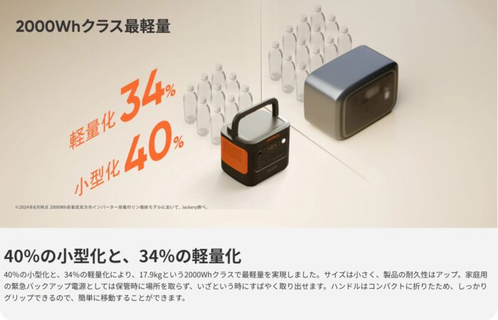 出典：イメージ：Jackery公式サイト