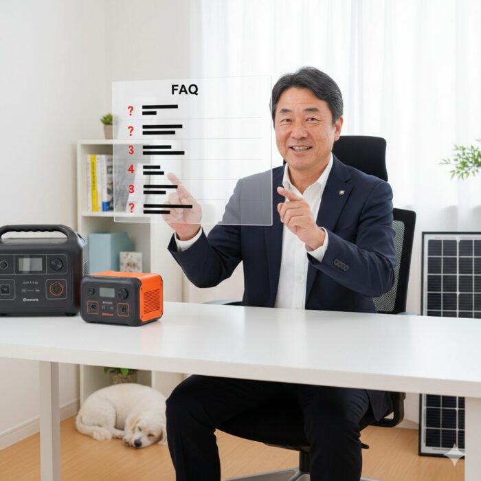 出典:イメージ:防災ポタ電探究+plus 防災・ポータブル電源がある生活