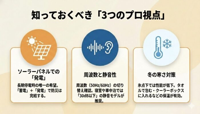 出典:イメージ:防災ポタ電探究+plus 防災・ポータブル電源がある生活
