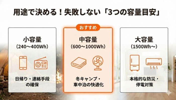 出典：イメージ：防災ポタ電探究＋plus　防災・ポータブル電源がある生活