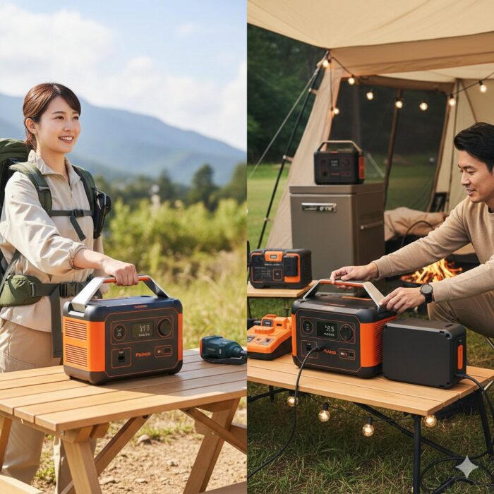 出典：イメージ：防災ポタ電探究＋plus　防災・ポータブル電源がある生活