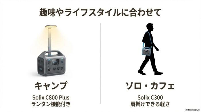 出典：イメージ：防災ポタ電探究＋plus　防災・ポータブル電源がある生活