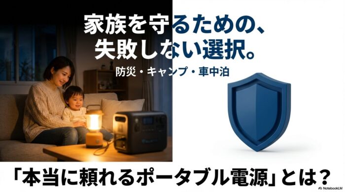 出典：イメージ：防災ポタ電探究＋plus　防災・ポータブル電源がある生活