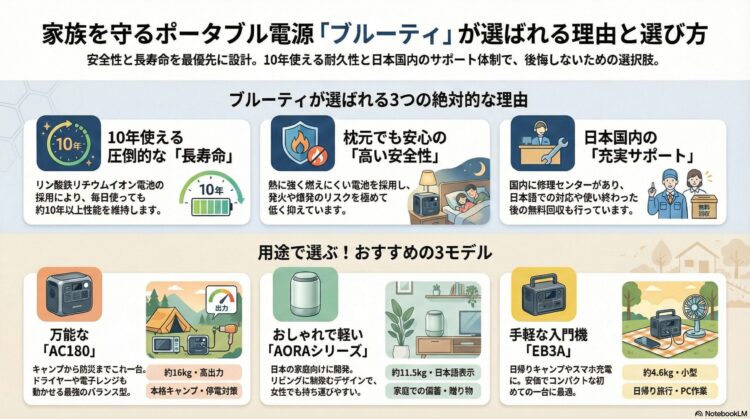 出典：イメージ：防災ポタ電探究＋plus　防災・ポータブル電源がある生活