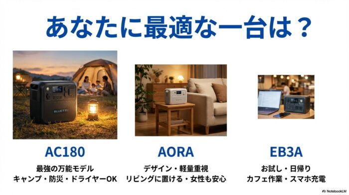 出典:イメージ:防災ポタ電探究+plus 防災・ポータブル電源がある生活