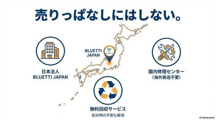 出典:イメージ:防災ポタ電探究+plus 防災・ポータブル電源がある生活