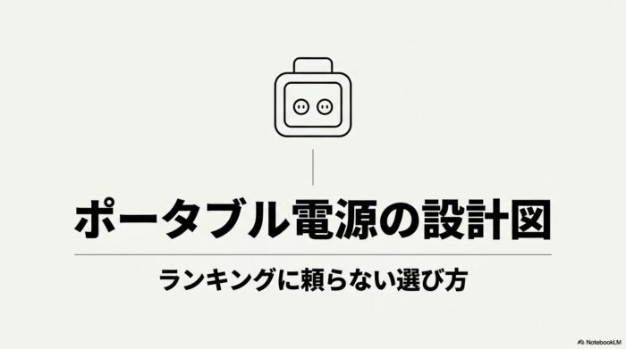 出典:イメージ:防災ポタ電探究+plus 防災・ポータブル電源がある生活