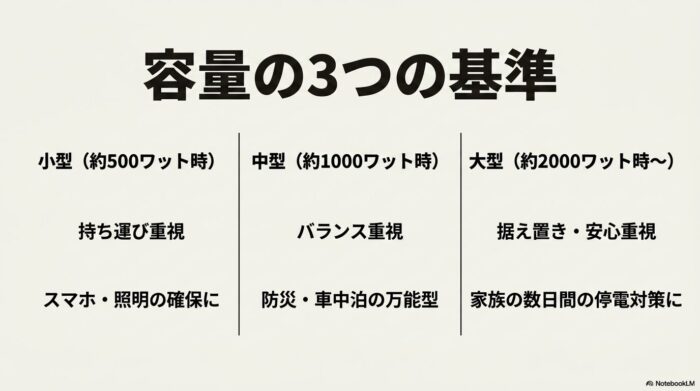 出典:イメージ:防災ポタ電探究+plus 防災・ポータブル電源がある生活