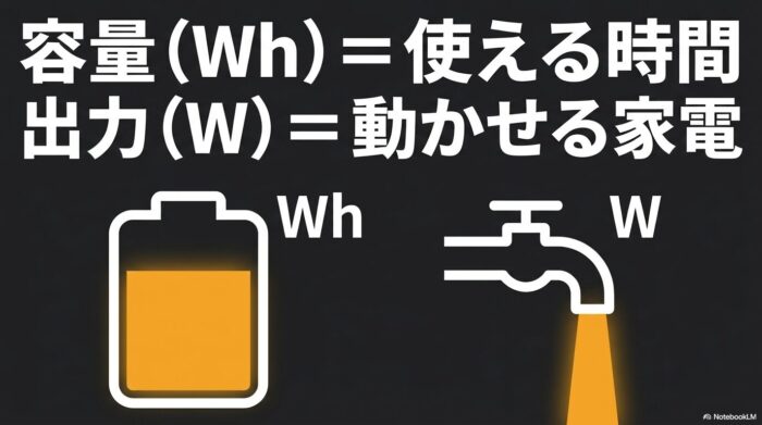 出典：イメージ：防災ポタ電探究＋plus 防災・ポータブル電源がある生活