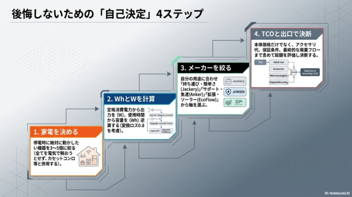 出典：イメージ：防災ポタ電探究＋plus　防災・ポータブル電源がある生活