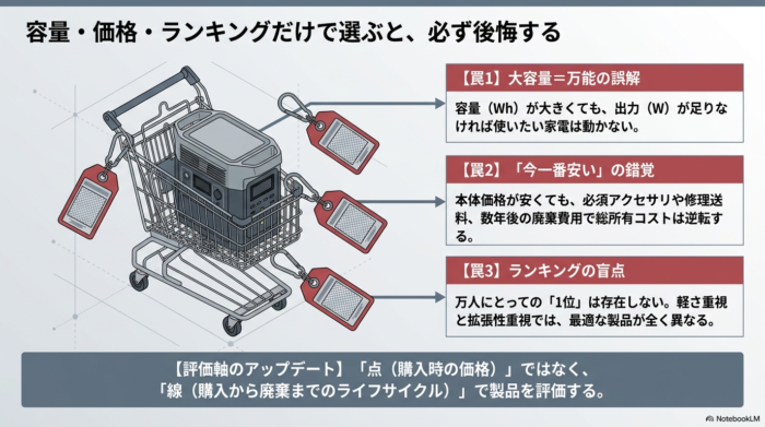 出典：イメージ：防災ポタ電探究＋plus　防災・ポータブル電源がある生活