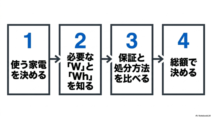 出典：イメージ：防災ポタ電探究＋plus　防災・ポータブル電源がある生活