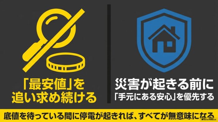 出典:イメージ:防災ポタ電探究+plus 防災・ポータブル電源がある生活