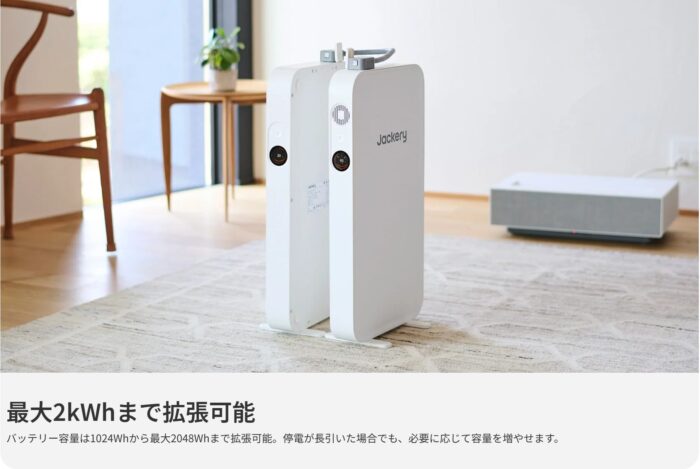 出典:イメージ:Jackery公式サイト