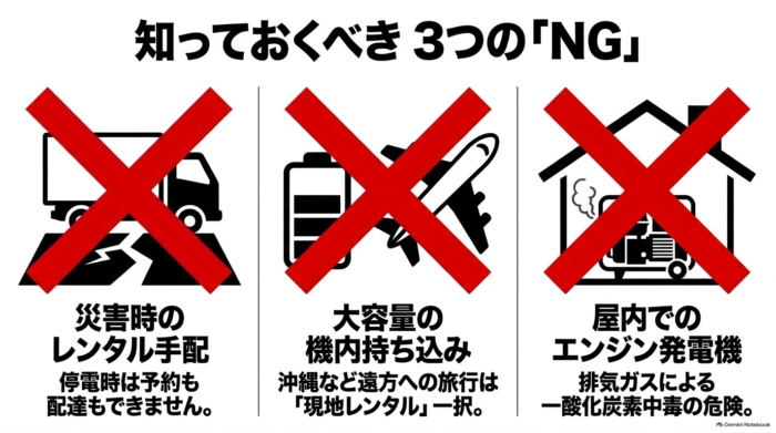 出典:イメージ:防災ポタ電探究+plus 防災・ポータブル電源がある生活