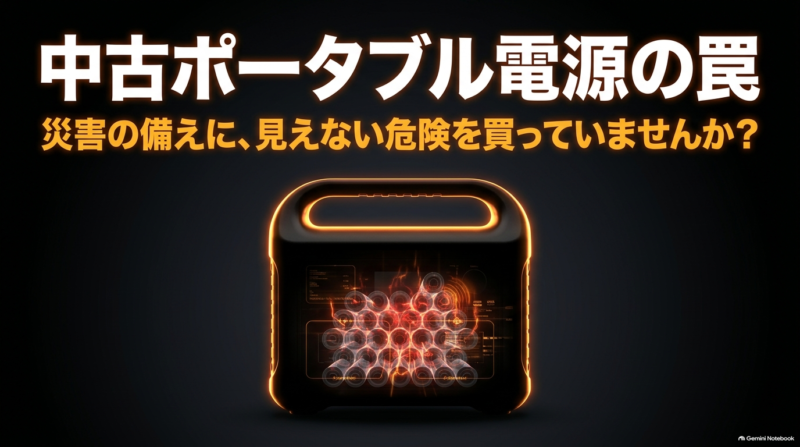 出典：イメージ：防災ポタ電探究＋plus　防災・ポータブル電源がある生活