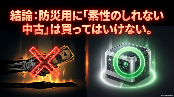 出典：イメージ：防災ポタ電探究＋plus　防災・ポータブル電源がある生活