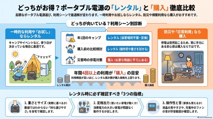 出典:イメージ:防災ポタ電探究+plus 防災・ポータブル電源がある生活
