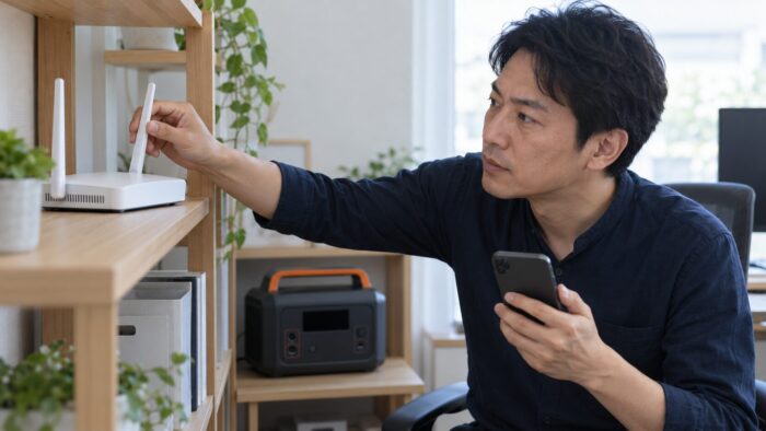出典：イメージ：防災ポタ電探究＋plus　防災・ポータブル電源がある生活