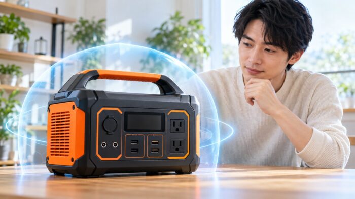 出典:イメージ:防災ポタ電探究+plus 防災・ポータブル電源がある生活