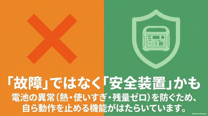 出典:イメージ:防災ポタ電探究+plus 防災・ポータブル電源がある生活