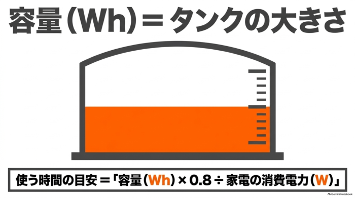 出典:イメージ:防災ポタ電探究+plus 防災・ポータブル電源がある生活