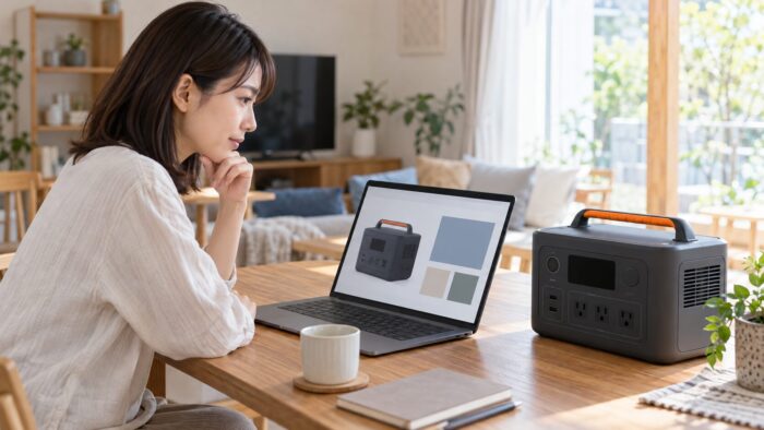出典：イメージ：防災ポタ電探究＋plus　防災・ポータブル電源がある生活